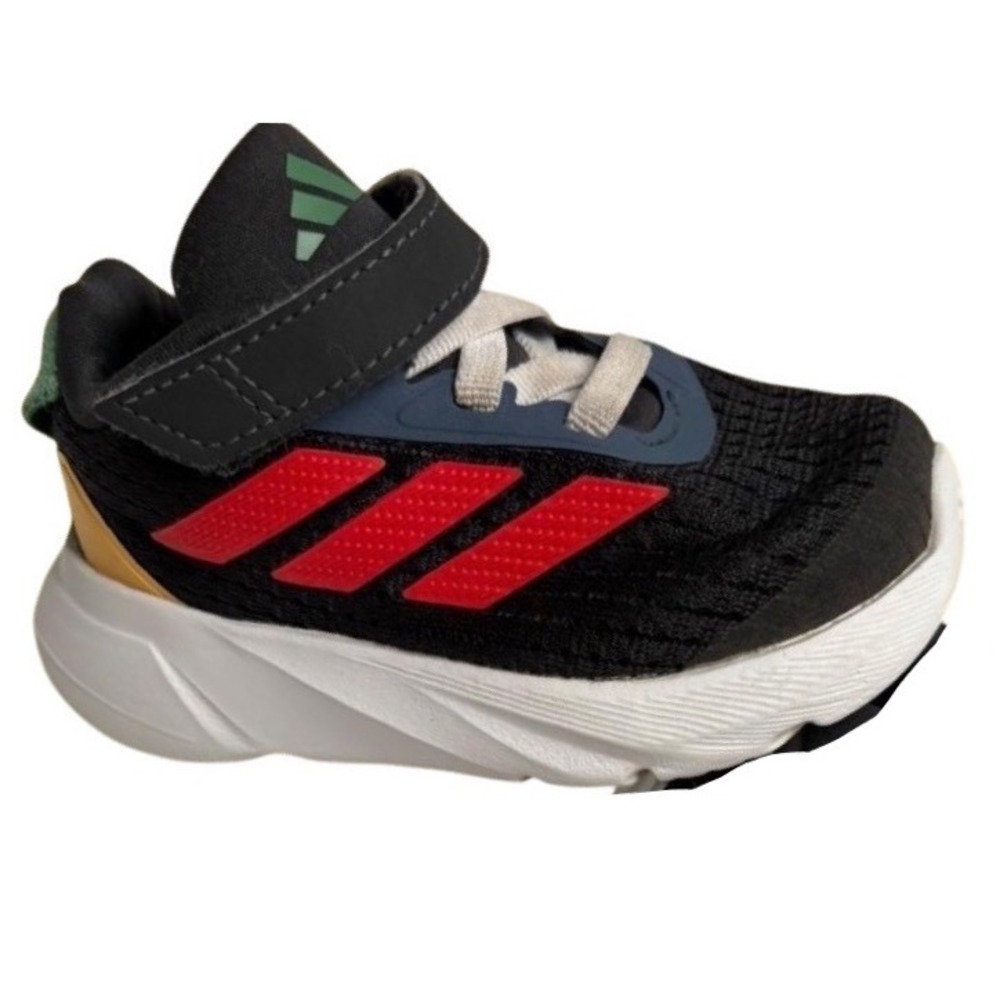 Kids Adidas Disney Mickey Mouse Black Red Blue Shoes Size 5c Toddler Boy Velcro